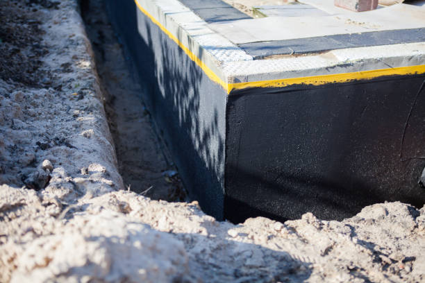 Professional Waterproofing technician working in Lagrange, IN